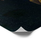 Mona Lisa von Leonardo Da Vinci Poster (Ecke)