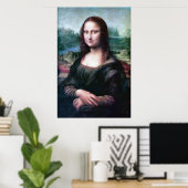 Mona Lisa von Leonardo da Vinci Poster (Heimbüro)