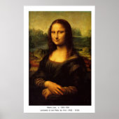 Mona Lisa von Leonardo Da Vinci Poster (Vorne)