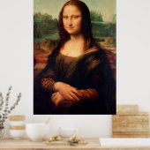 MONA LISA von Leonardo Da Vinci Poster (Küche)