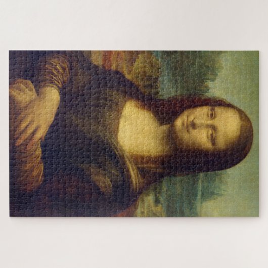 Mona Lisa von Leonardo Da Vinci Puzzle (Horizontal)