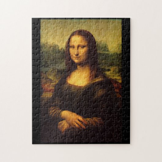 Mona Lisa von Leonardo da Vinci Puzzle (Vertikal)
