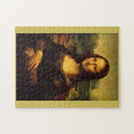Mona Lisa von Leonardo da Vinci Puzzle (Horizontal)