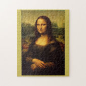 Mona Lisa von Leonardo da Vinci Puzzle (Vertikal)