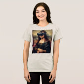 Mona Lisa VR Headset Tri-Blend Shirt (Vorderseite voll)