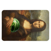 Mona Lisa Watermelon Magnet (Horizontal)