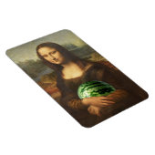 Mona Lisa Watermelon Magnet (Rechte Seite)