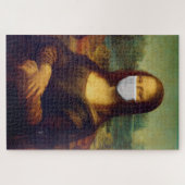 Mona Lisa with Respirator Mask Puzzle (Horizontal)