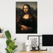 Mona Lisa zur Leinwand Poster (Heimbüro)
