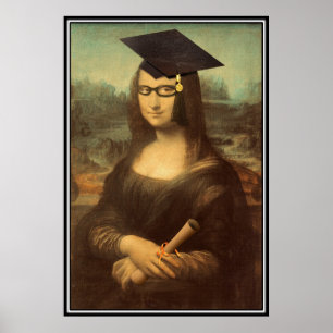 Mona Lisas Abschluss Day Poster