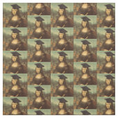 Mona Lisas Abschluss Day Stoff (Muster)