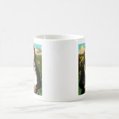 Mona Lisas Australian Shepherd (Tri) Kaffeetasse (Mittel)