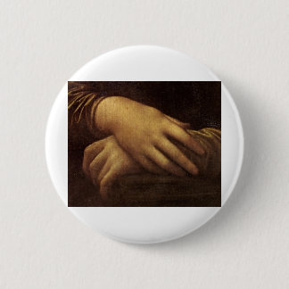 Mona Lisas Hand durch Leonardo da Vinci C. Button