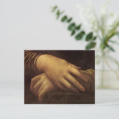 Mona Lisas Hand von Leonardo da Vinci c. 1505-1513 Postkarte (Stehend Vorderseite)