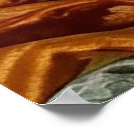 Mona Lisa's sister Poster (Ecke)