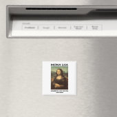 Mona Lissabon (Leonardo da Vinci) Magnet (In Situ (Geschirrspüler))