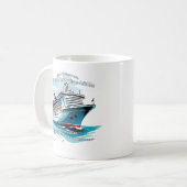 Mona Littlemore's Pineaple Cruise Lines Swingers Kaffeetasse (Vorderseite Links)