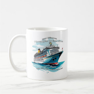 Mona Littlemore's Pineaple Cruise Lines Swingers Kaffeetasse
