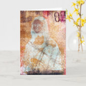 Mona, mach bald gut karte (Gelbe Blume)