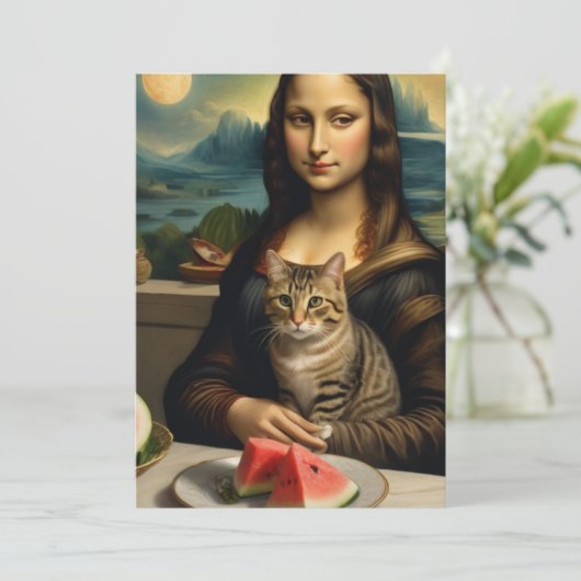 Mona Melon Summer Madness Einladung (Stehend Vorderseite)