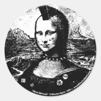 Mona Mohawk Sticker