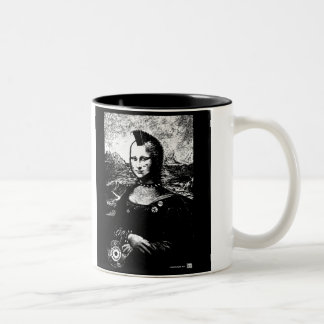 Mona-Mohikaner-Tasse Zweifarbige Tasse