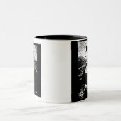 Mona-Mohikaner-Tasse Zweifarbige Tasse (Mittel)