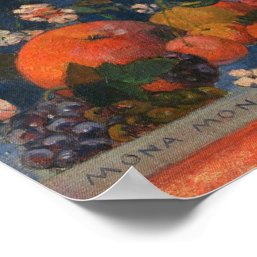 Mona-Mona | Paul Gauguin Poster (Ecke)