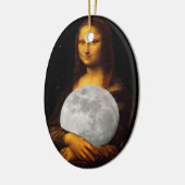 Mona Moona Lisa Keramikornament (Links)