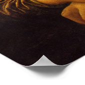 Mona Moona Lisa Poster (Ecke)