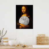 Mona Moona Lisa Poster (Küche)