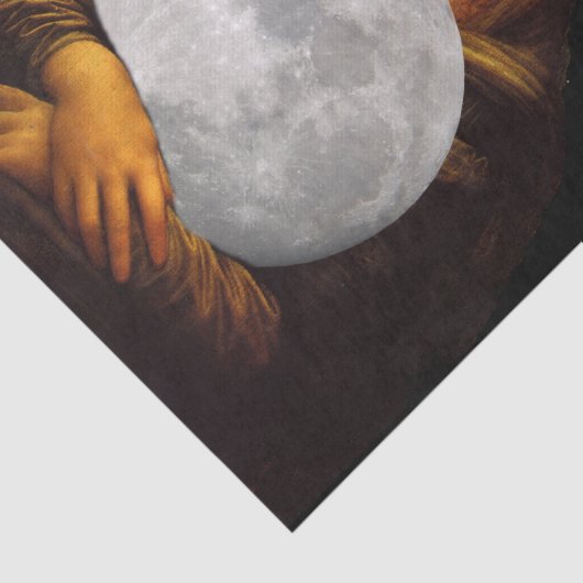 Mona Moona Lisa Seidenpapier (Ausschnitt)