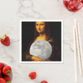 Mona Moona Lisa Serviette (Beispiel)