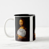 Mona Moona Lisa Zweifarbige Tasse (Links)
