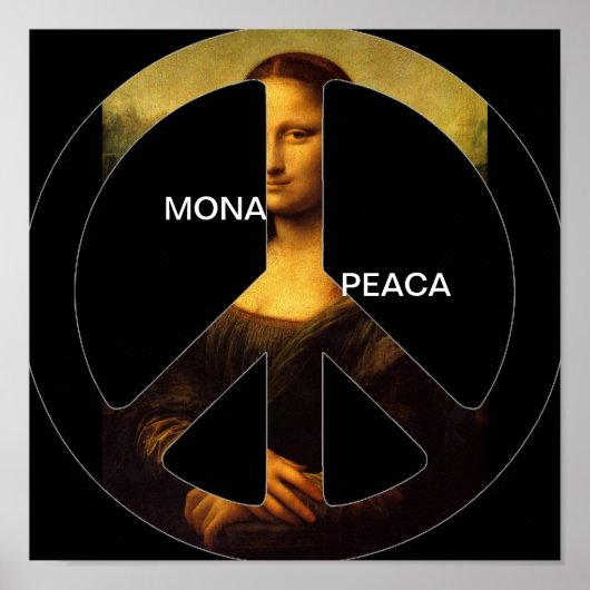 MONA PEACA POSTER (Vorne)