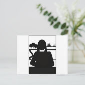 Mona Picto Postkarte (Stehend Vorderseite)