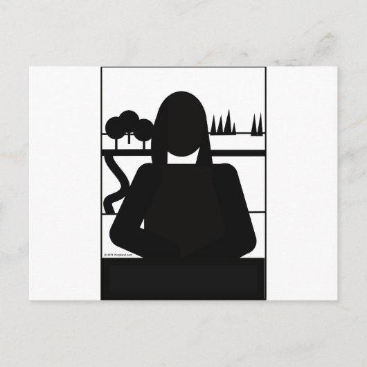 Mona Picto Postkarte (Vorderseite)