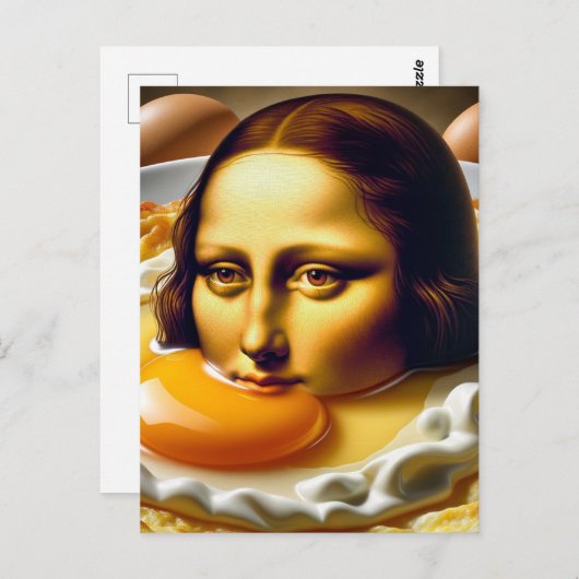 Mona Pie Postkarte (Vorne/Hinten)