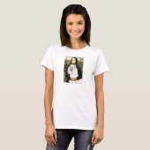 Mona-Pood-White-Standard-Poodle T-Shirt (Vorne ganz)