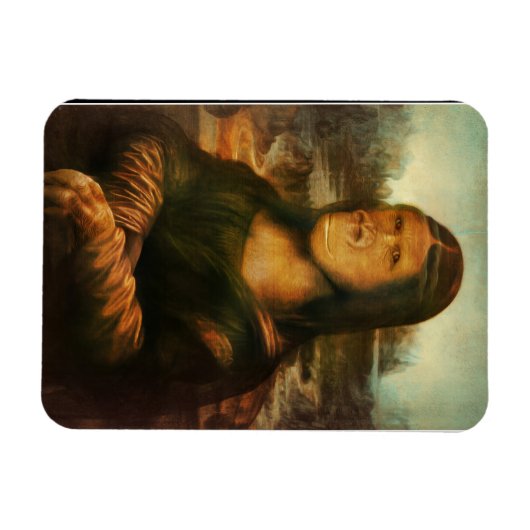 Mona Rilla alias Mona Lisa Magnet (Horizontal)