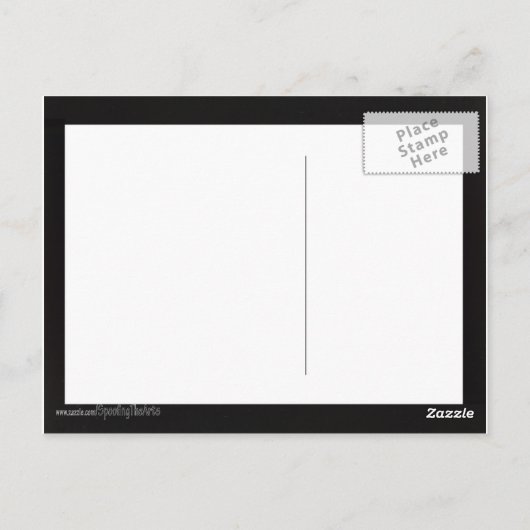 Mona Rilla alias Mona Lisa Postkarte (Rückseite)