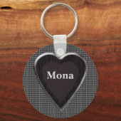 Mona Stole My Heart Keychain Schlüsselanhänger (Vorderseite)