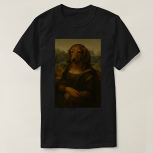 Mona Woofsa - Dackel der Renaissance T-Shirt