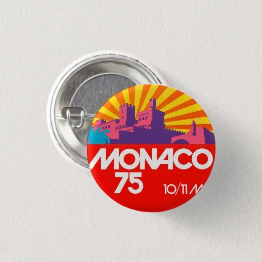 Monaco 75 Knopf Button (Vorne & Hinten)
