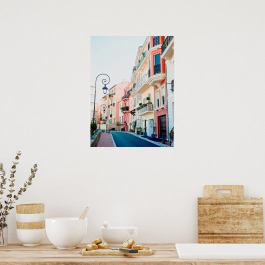 Monaco | Art Print Poster (Küche)