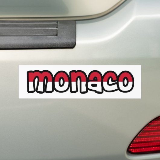 Monaco Autoaufkleber (Auf Auto)