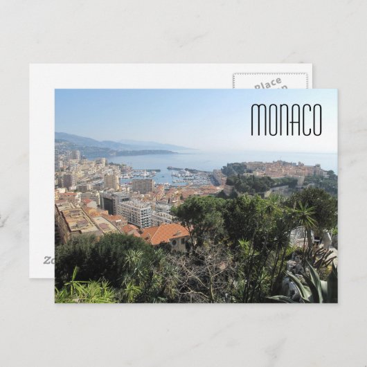 Monaco Bay Postcard Postkarte (Vorne/Hinten)