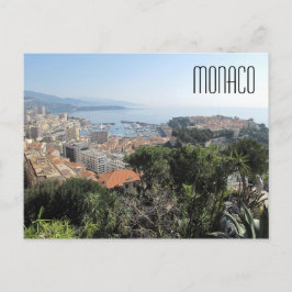 Monaco Bay Postcard Postkarte