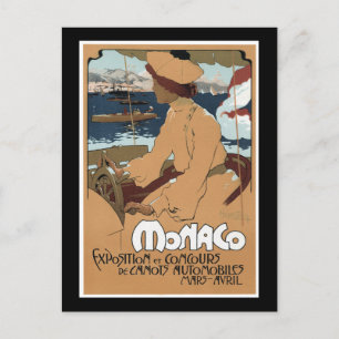 Monaco/Concours de Canots, 1900 Postkarte