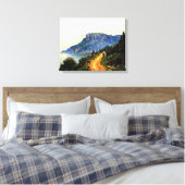 Monaco Corniche Leinwanddruck (Insitu (Schlafzimmer))